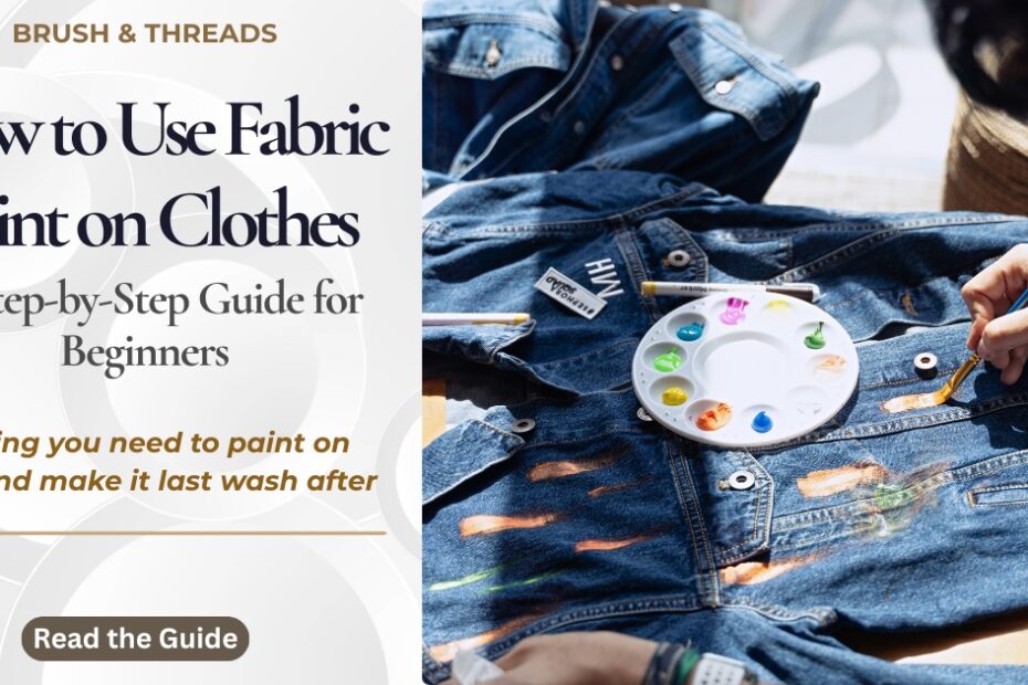 How to Use Fabric Paint on Clothes: A Step-by-Step Guide for Beginners