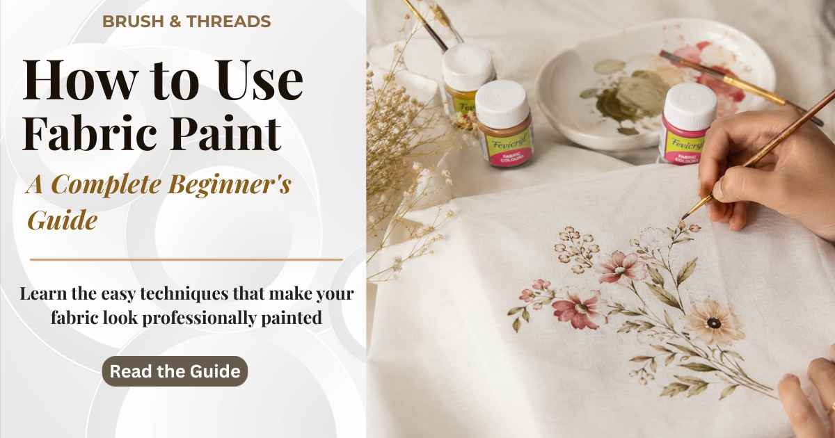 How to Use Fabric Paint: A Complete Beginner's Guide