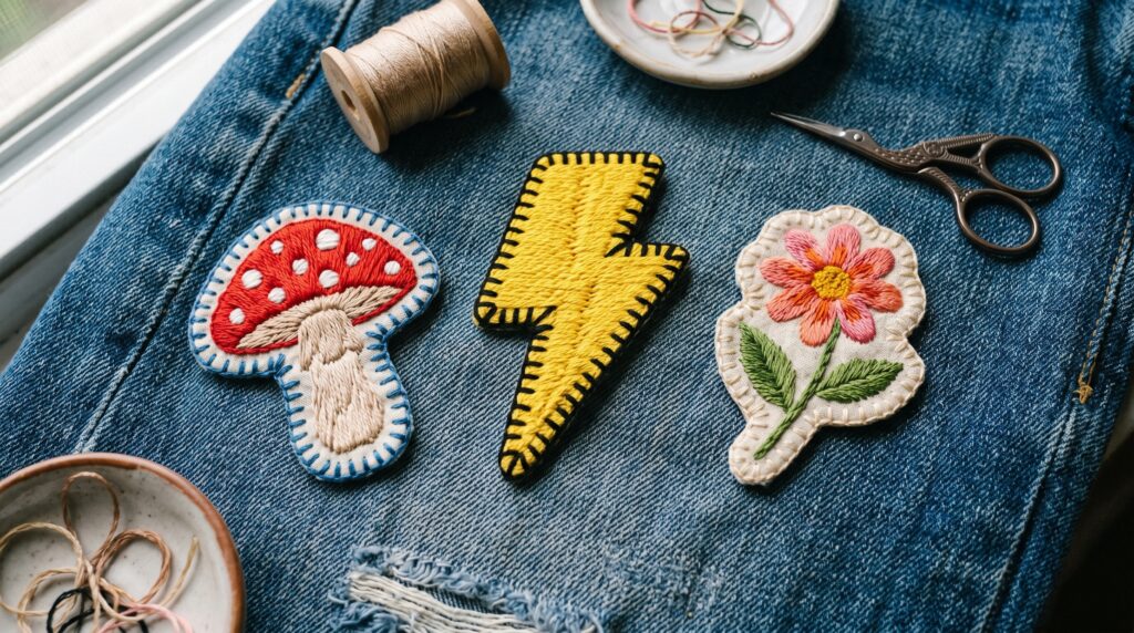  Embroidered Patches 