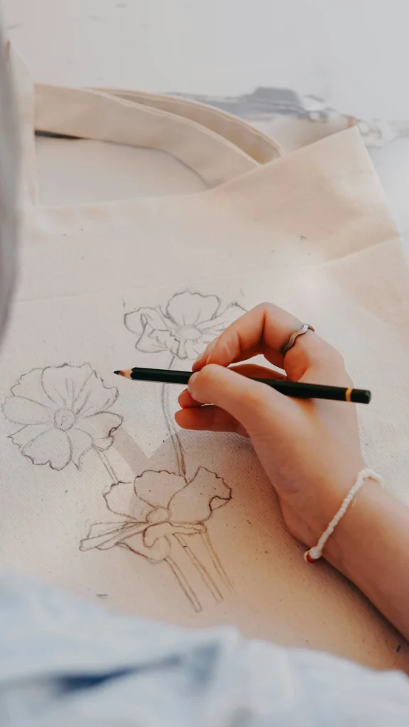 Stenciled Repeat Pattern