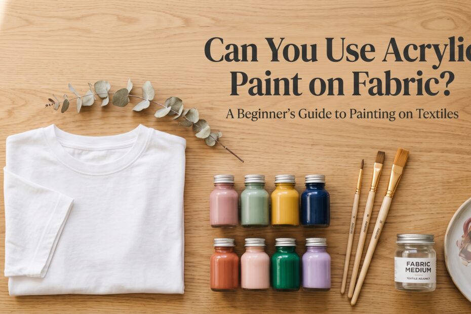 Can You Use Acrylic Paint on Fabric? Here's What You Need to Know