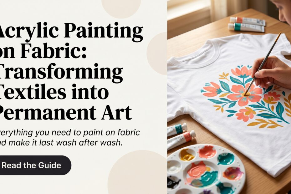 Acrylic Painting on Fabric: Transforming Textiles into Permanent Art