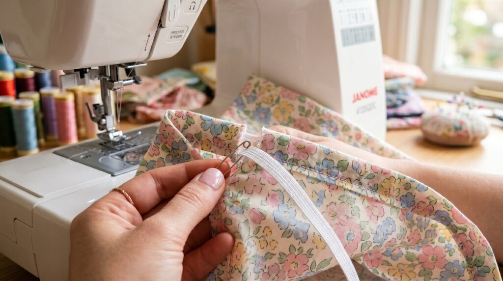 Create the Waist Elastic Casing