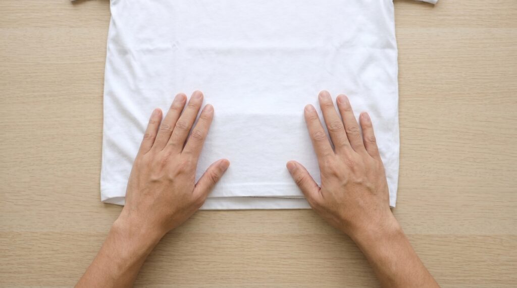 Insert a barrier inside the garment.