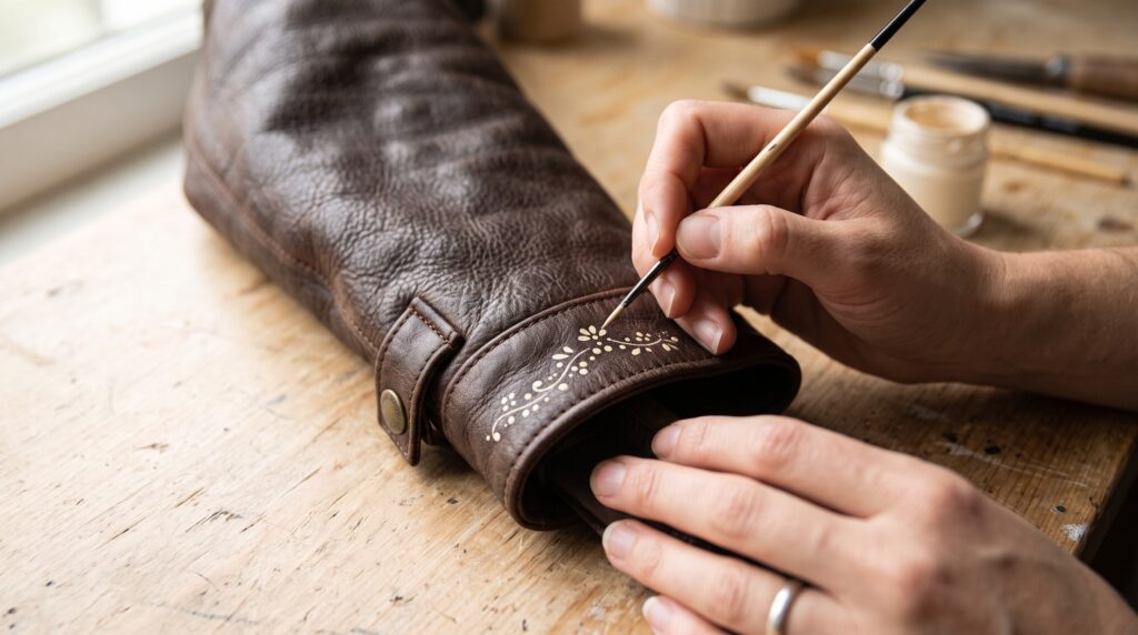 Painting Leather Jackets