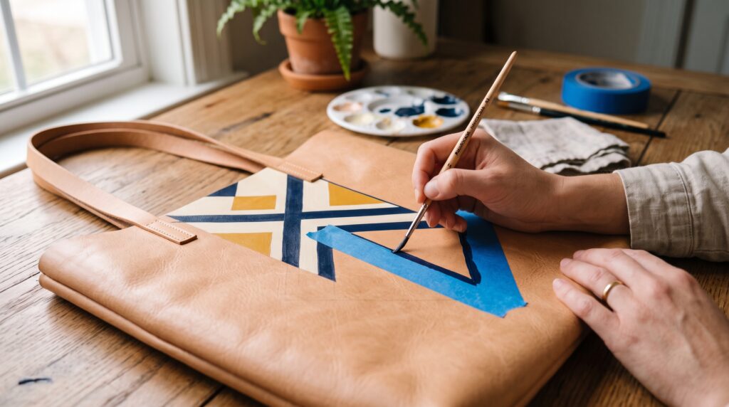 Painting Leather Bags