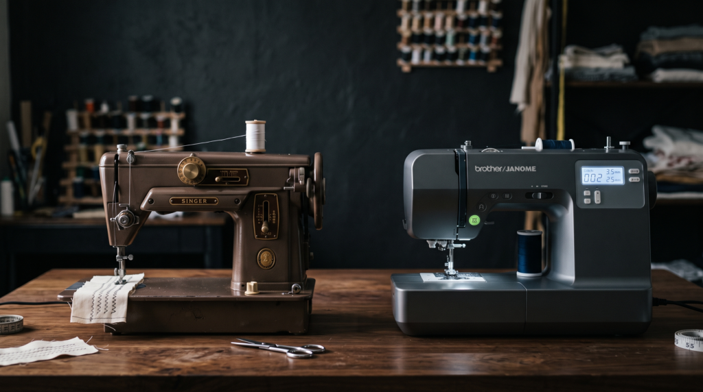 Mechanical vs. Computerised vs. Mini Sewing Machines