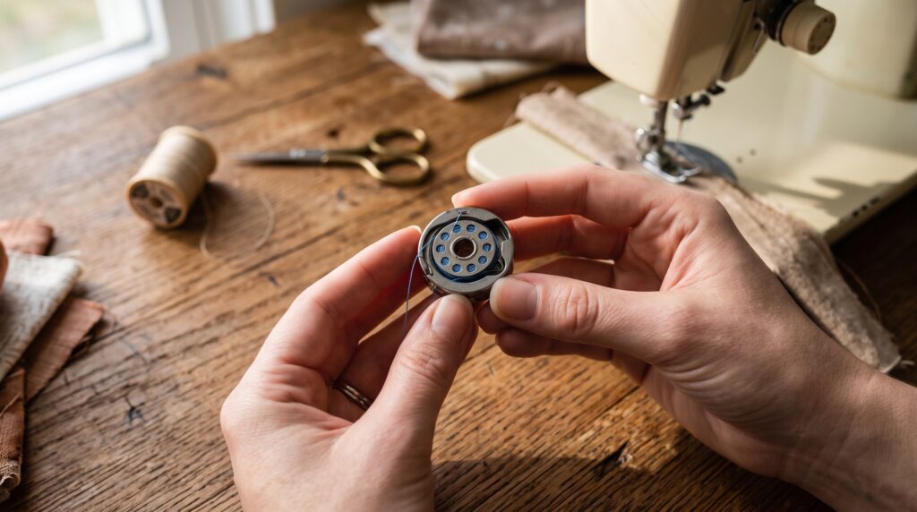 Check the Bobbin Itself