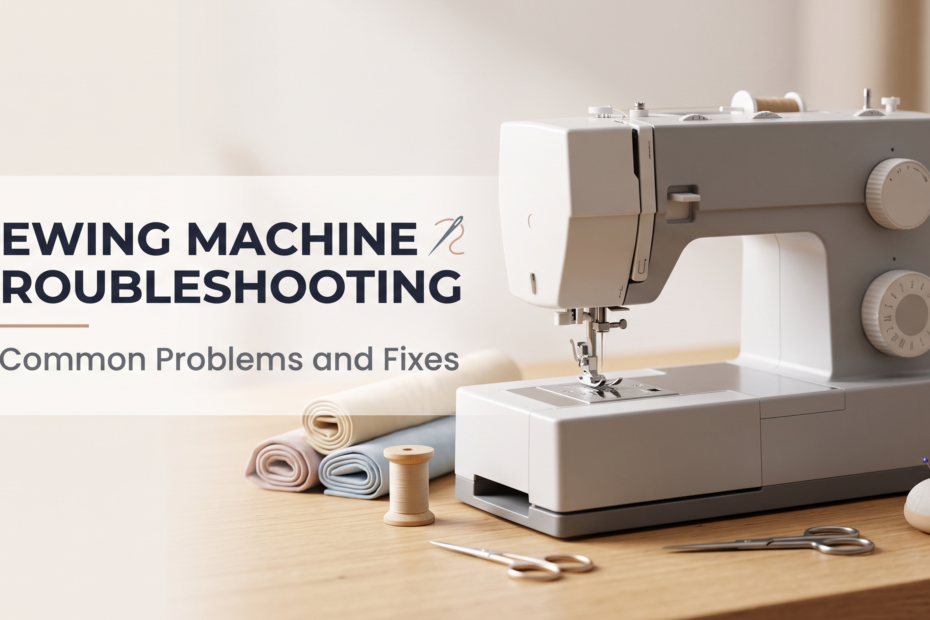 Sewing Machine Troubleshooting: 6 Common Problems and Fixes
